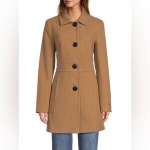 Tommy Hilfiger Single Breasted Car Coat